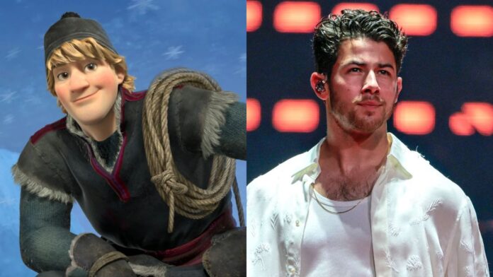 Kristoff from 'Frozen', Nick Jonas