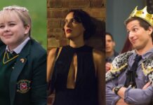 Derry Girls, Fleabag, Brooklyn Nine-Nine (Image: Channel 4, BBC One, NBC)