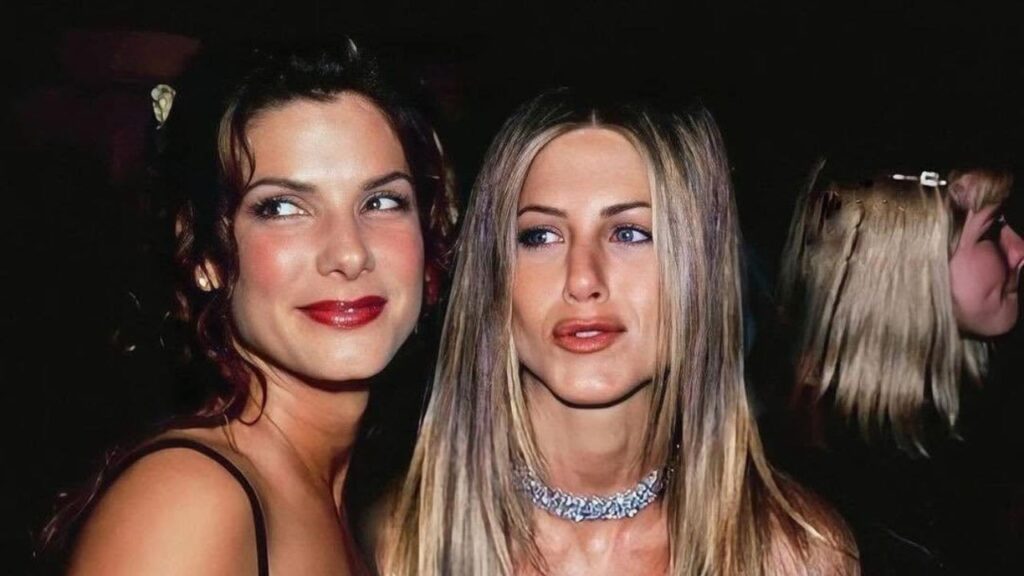 Jennifer Aniston and Sandra Bullock