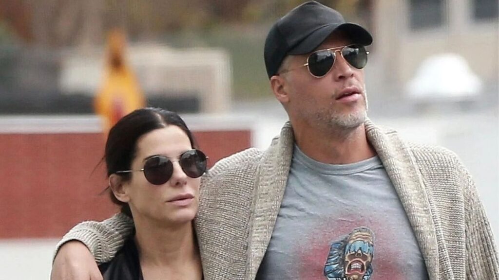 Sandra Bullock and Bryan Randall