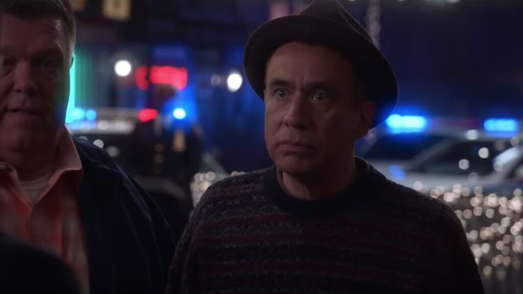 Fred Armisen as Mlepnos in Brooklyn Nine-Nine (Image: NBC)