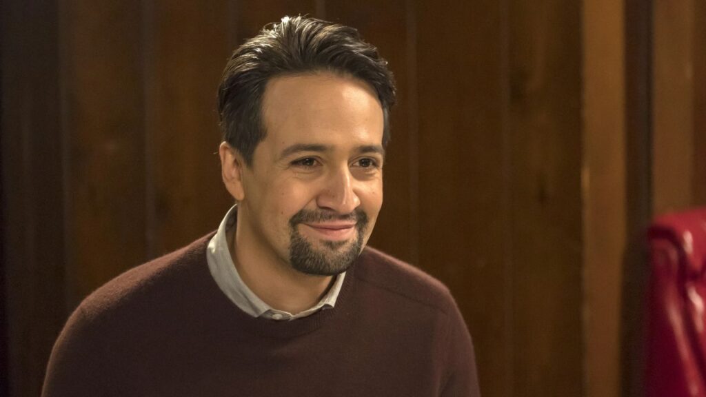 Lin-Manuel Miranda as David Santiago in Brooklyn Nine-Nine (Image: NBC)