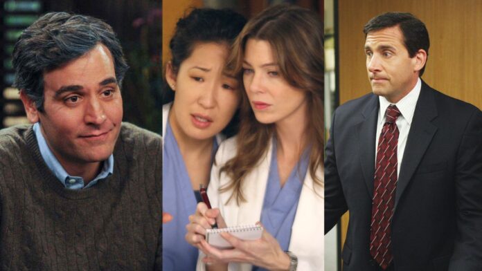 How I Met Your Mother, Grey's Anatomy, The Office (Image: CBS, ABC, NBC) How I Met Your Mother, Grey's Anatomy, The Office (Image: CBS, ABC, NBC)