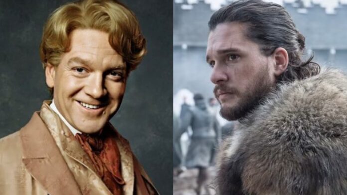 Harry Potter's Lockhart and Kit Harington as Jon Snow (Image: HBO, WB)