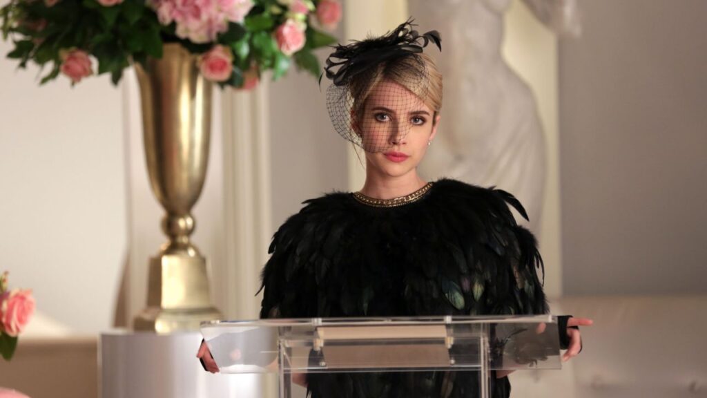 Emma Roberts in Scream Queens (Image: Fox)