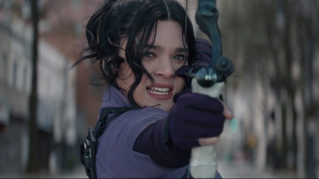 Hailee Steinfeld in Hawkeye (Image: Disney)