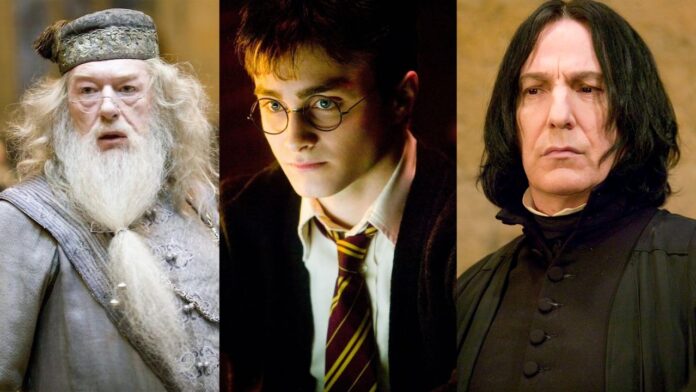 Albus Dumbledore, Harry Potter and Severus Snape in the 'Harry Potter' franchise (Image: Warner Bros. Pictures) Albus Dumbledore, Harry Potter and Severus Snape in the 'Harry Potter' franchise (Image: Warner Bros. Pictures)