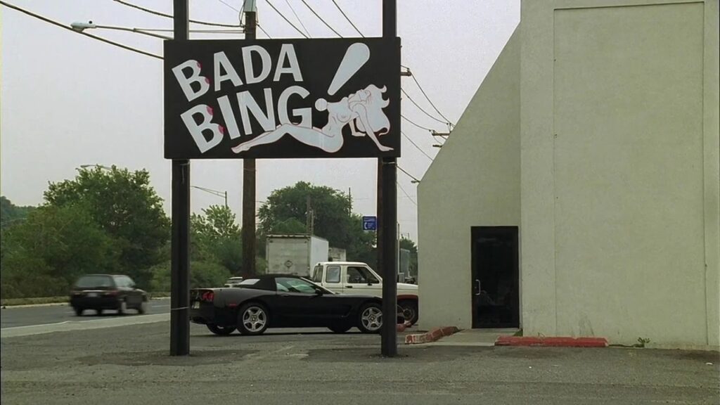 Bada Bing in 'The Sopranos' (Image: HBO)