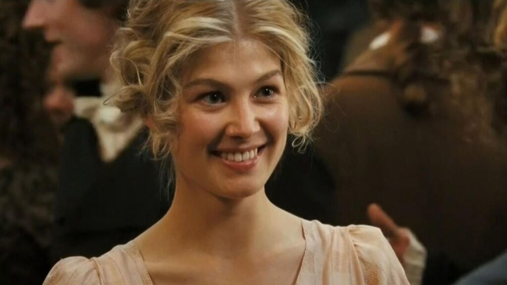 Rosamund Pike in Pride & Prejudice (2005) (Image: United International Pictures)