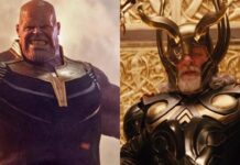 Thanos and Odin (Image: Marvel)