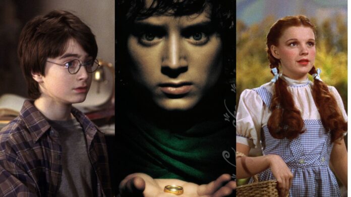 Harry Potter And The Philosopher’s Stone (2001), The Lord of the Rings: The Fellowship of the Ring (2001), The Wizard Of Oz (1939) (Image: Warner Bros. Pictures, New Line Cinema, Metro-Goldwyn-Mayer)