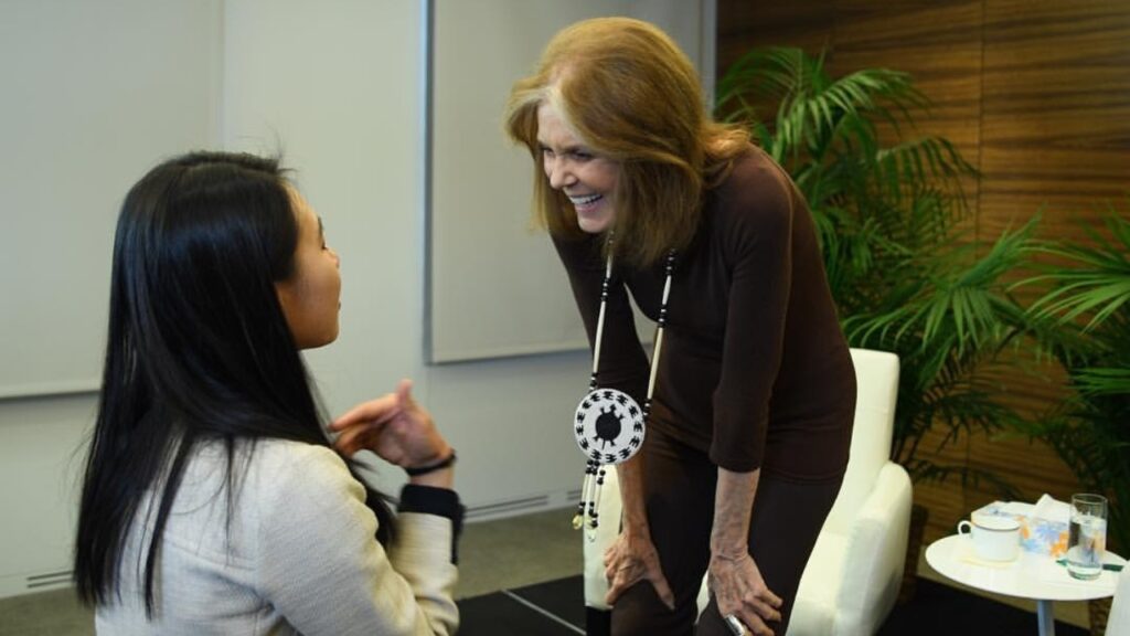 Gloria Steinem (Image: instagram @gloriasteinem)
