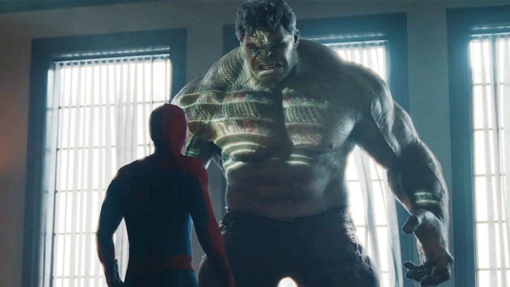 Hulk and Spider-man in BND (Image: Marvel)