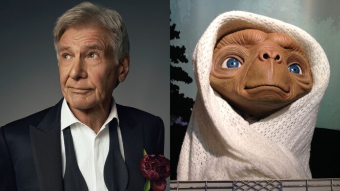Harrison Ford and E.T. (Image: UP, Variety) Harrison Ford and E.T. (Image: UP, Variety)