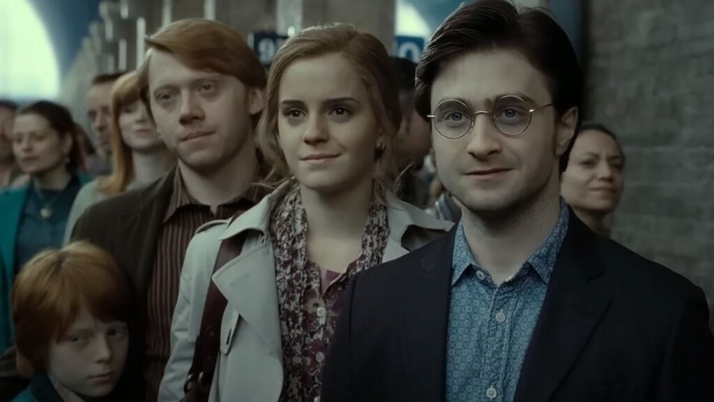 Harry, Hermione and Ron in Harry Potter And The Deathly Hallows Part-2 (Image: Warner Bros. Pictures)