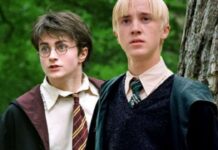 Draco Malfoy in the movies (Image: WB)