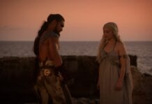 How ‘Game Of Thrones’ Changed One Of Daenerys’ Most Controversial Book Scenes Drogo and Dany (Image: HBO)
