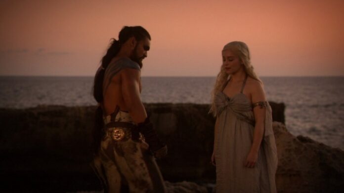 Drogo and Dany (Image: HBO)