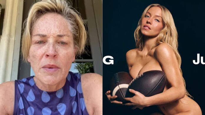 Sharon Stone and Sydney Sweeney