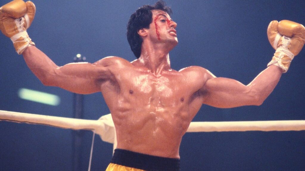 Still from 'Rocky and Rambo'