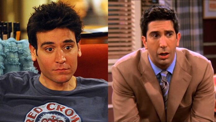 Ted Mosby and Ross Geller (Image: CBS, NBC) Ted Mosby and Ross Geller (Image: CBS, NBC)