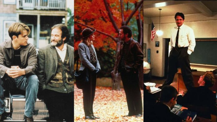 Good Will Hunting (1997), When Harry Met Sally (1989), Dead Poets Society (1989) (Image: Miramax Films, Columbia Pictures, Buena Vista Pictures Distribution)