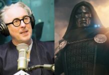 Alan Cumming and Doom (Image: SiriusXM, Marvel)