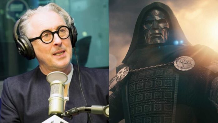 Alan Cumming and Doom (Image: SiriusXM, Marvel)