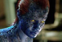 Romjin as Mystique (Image: Fox)