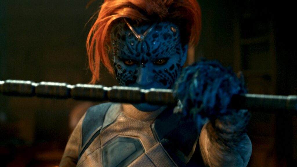 Romjin as Mystique (Image: Fox)