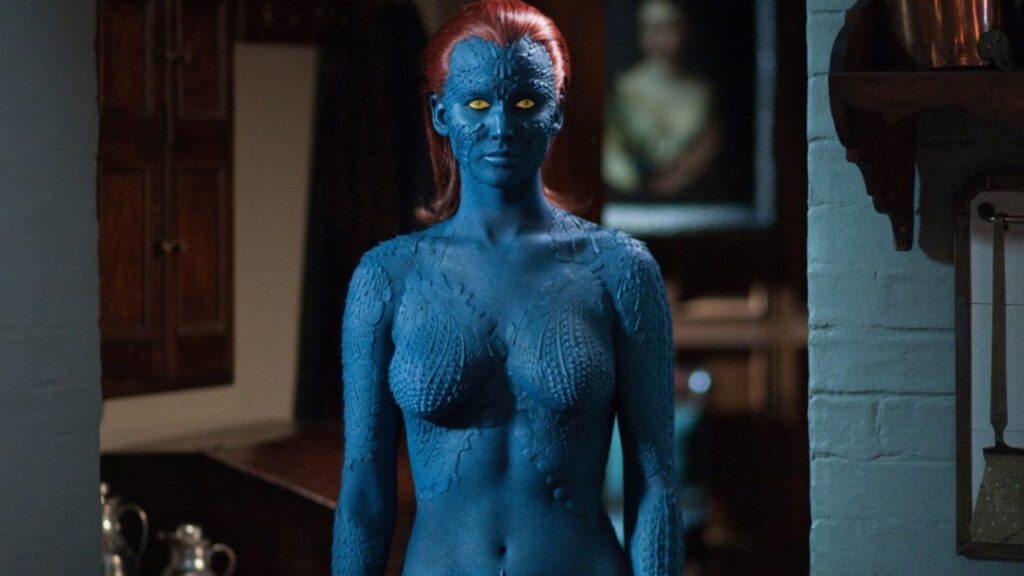 Romjin as Mystique (Image: Fox)