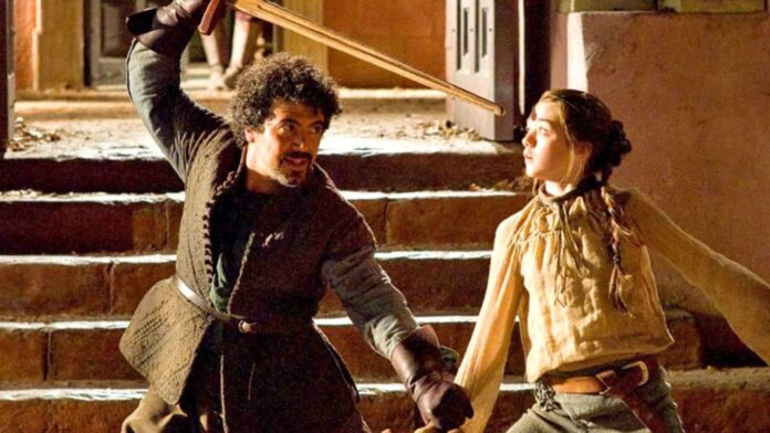Syrio and Arya in 'Game of Thrones' (Image: HBO) Syrio and Arya in 'Game of Thrones' (Image: HBO)