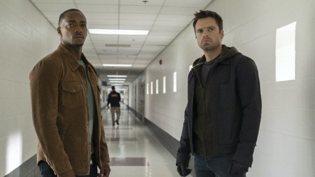 Bucky and Sam (Image: Marvel)