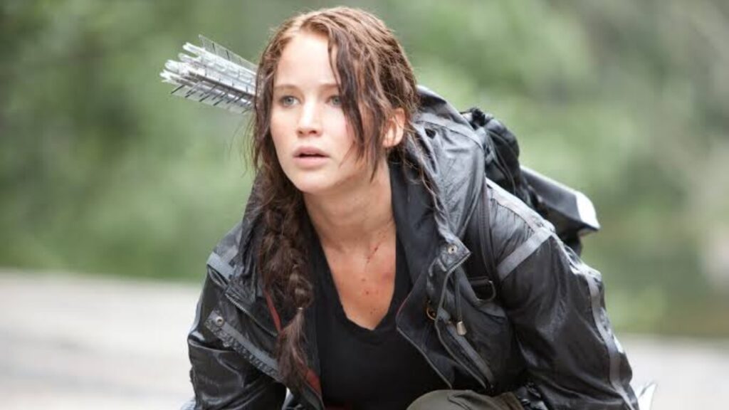 Jennifer Lawrence in 'The Hunger Games' (Image: Lionsgate)